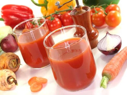 Zume de verduras